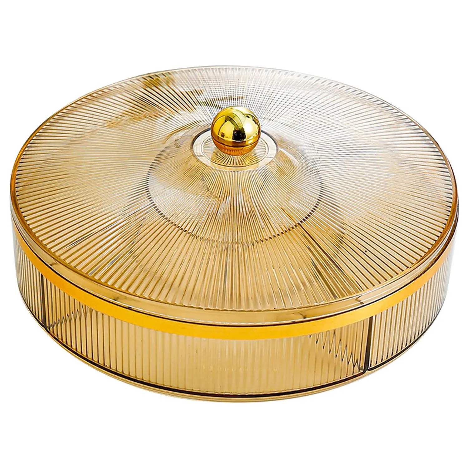 Clear Transparent Candy Server with Lid, Vintage Aesthetic Snack Organizer, Candy Storage Box, Organized Food Storage, Ideal for Wedding, Birthday, Graduation Ceremony and Festival Celebrations, Containers