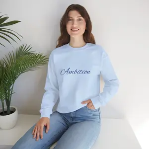 Ambition Printed Cotton Polyester Blend Sweatshirt
