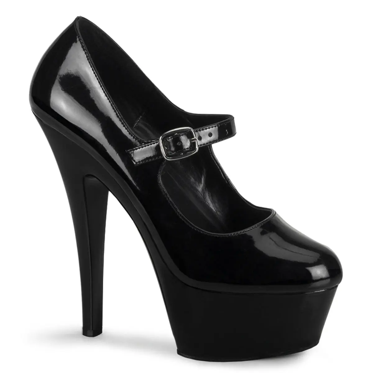 6 Inch Heel KISS-280 Black