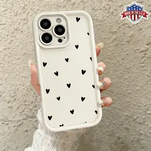 Minimalist Solid Black Aesthetic Design Case for iPhone 17 16 15 14 Pro Max 13 12 11 XR XS Plus Air Slim Shockproof Anti Scratch Lightweight TPU Cover durable cover gift phone