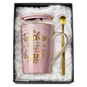 Biching Appreciation Gifts for Teacher, TeachersDay Gift Ideas, Back to School Gifts, Graduation Gifts for Teachers Surprise Gifts Box Party Gift Set Drinkware Reusable Coffee Mug Washable Cup