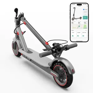 Electric Scooter 22 Mile Range 350W Motor 36V 7.8A/10.5Ah Battery 8.5" Tires App Control Portable Folding Commuter electric scooter for adults  & teenagers Fathersdaygift