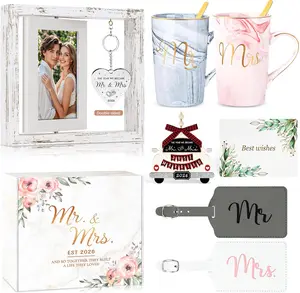 Wedding Gifts for Couples Engagement Gift Newly Wed Gifts for Couple Unique Bridal Shower Gift for Bride To Be Mr and Mrs Presents for Newlyweds Bride and Groom Registry Must Haves His and Hers