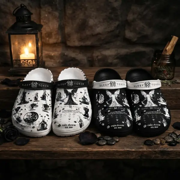 Sleep Tk 3D Graphic Slip On Shoes, Lightweight Clogs, Unisex Casual Footwear for Home and Garden