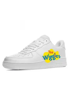 The Wiggles fashionable men's sneakers feature a durable outsole and a cool design, suitable for casual sports and daily commuting.