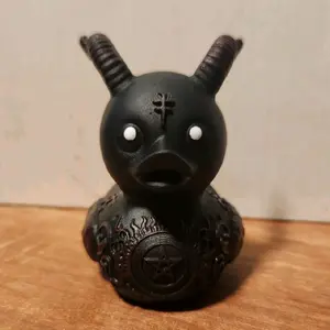 HORNED DUCK (RESIN NOT RUBBER)