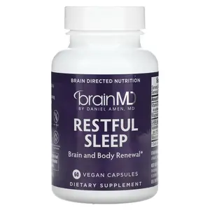 BrainMD Restful Sleep, 60 Vegan Capsules
