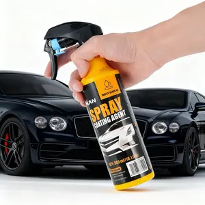 NUAN Nano Ceramic Car Coating Spray 300ml – Quick & Easy Hydrophobic Spray for Gloss, Water Beading & UV Defense on Cars, SUVs & Trucks
