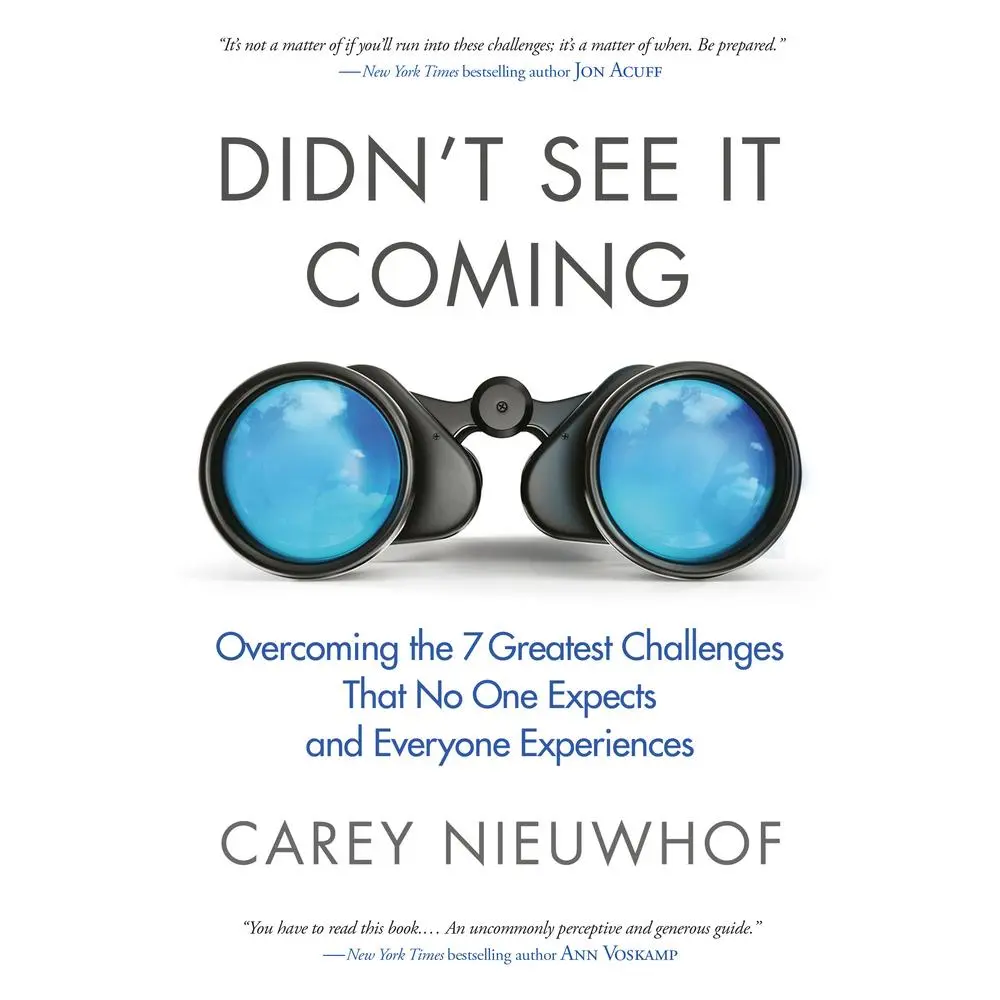USED Book - Didn't See It Coming: Overcoming the Seven Greatest Challenges That No One Expects and Everyone Experiences by Nieuwhof, Carey (Paperback) - english