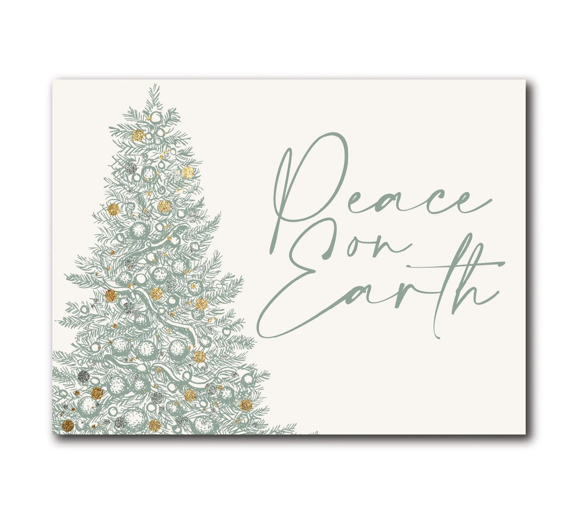 Courtside Market Peace on Earth 16x20 Canvas Wa ll Art