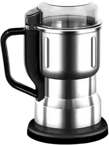 Multifunctional electric grinder 400W high-power coffee grinding tool, multifunctional food-grade fast-grinding electric coffee and grain grinder,Gift Espresso Maker Espresso Machine