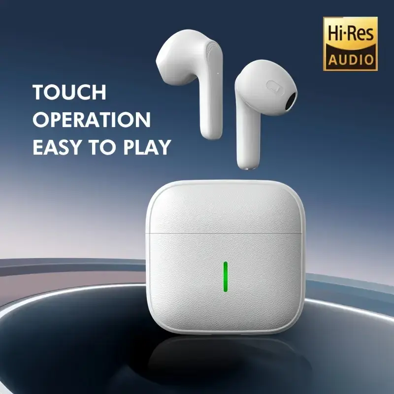 Wireless In-Ear Earbuds Headset - HD Audio, Extended Listening, Compact Dual Stereo, Noise Cancelling Calls, Touch Controls, USB Charging, Plastic, Anime Theme, Video & Audio Capabilities for Sports & Gaming