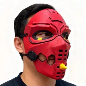 Unique Adult Mask, Cosplay Full Face Mask, Personalized Costume Accessory, Perfect for Halloween Parties & Events