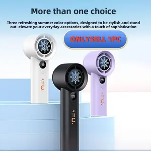 Summer Special Handheld Fan, Portable High-Speed Fan, Adjustable 199 Settings, Essential for Travel, Outdoor Cooling Fan, USB Portable Fan, USB Charging Fan