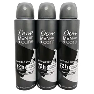 Dove Men+Care Antiperspirant Deodorant Spray Invisible Dry 72 Hour Protection 3 Pack Long Lasting  150 ML