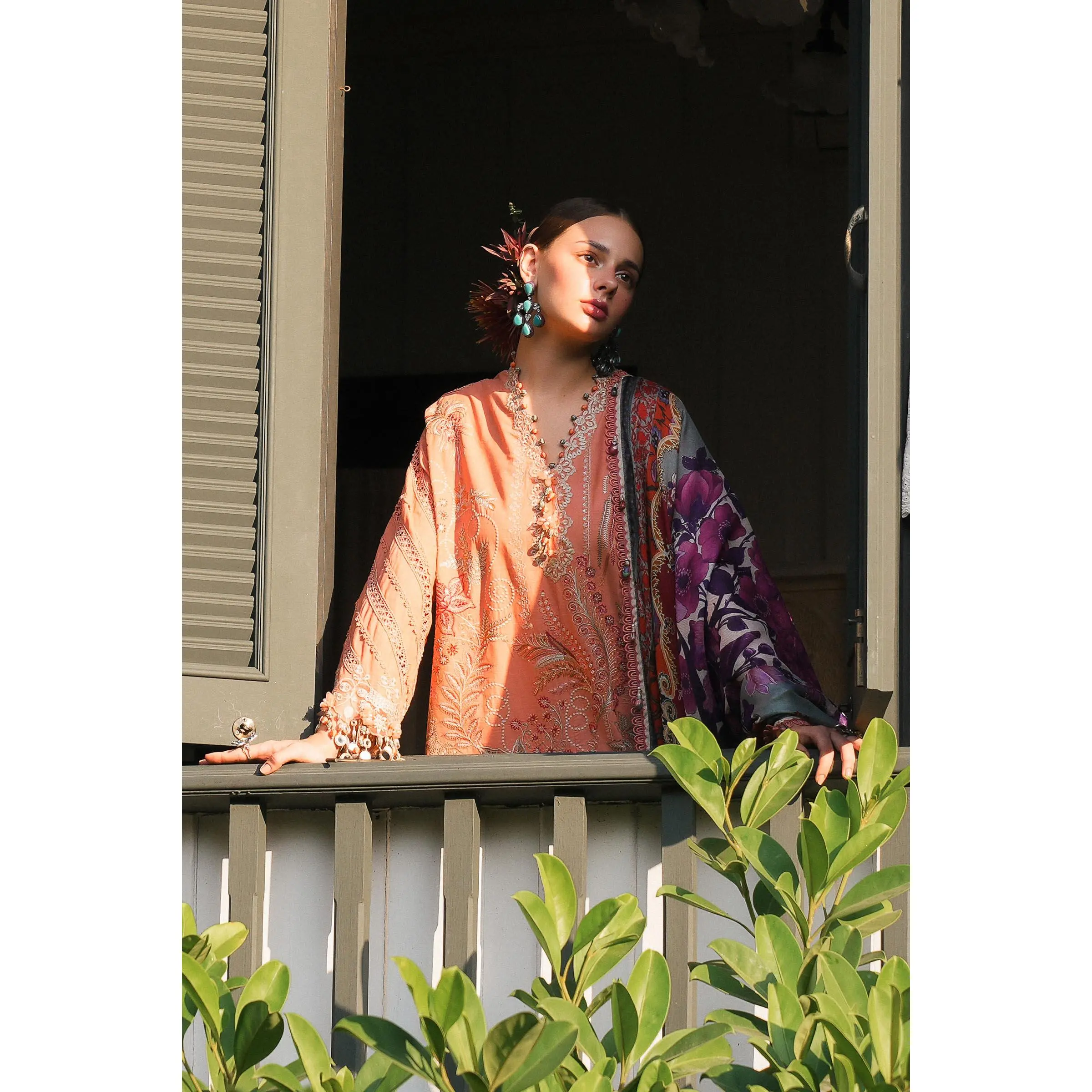 Sana Safinaz Stitched Luxury 3 Piece Suit LUX-007A-3CT J(99