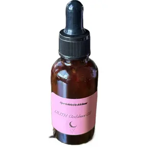 Lilith Goddess Oil infused with crystals