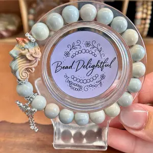 Zodiac Collection-Misty Sky Blue-horse bracelet