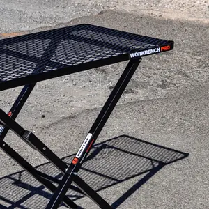 Workbench PRO | table workspace heavy duty fold up high weight limit high capacity