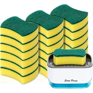 Kitchen Clean Sponges for Dish,Scrub Sponges