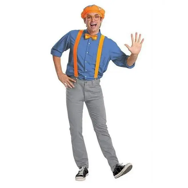 Blippi Kit - Educational Show - Licensed Costume Accessory Set - One Size