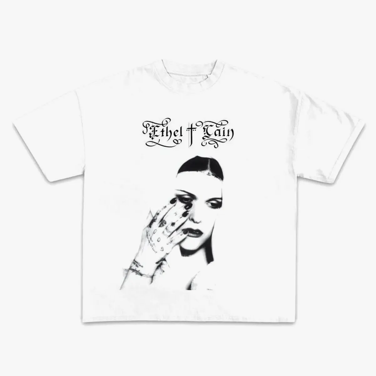 Women's Ethel Cain Inspired 90s Retro Print Round Neck Stretch Short-Sleeve Tee, Unisex Fan Gift, Soft Light Cotton Casual Graphic Top with "If You Love Me Keep It To Yourself" Design, Breathable Fabric for Graduations