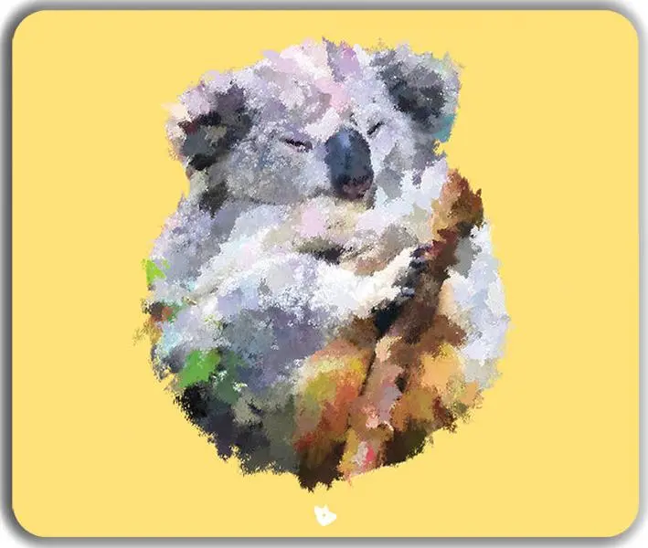 Round Koala Mousepad