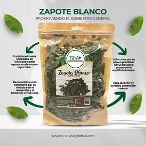 White Sapote Leaf Premium 4 oz Herbal Tea Bag – Supports Relaxation & Promotes General Wellness – Naturally Caffeine-Free Beverage