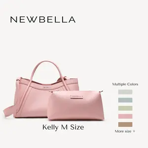 NEWBELLA Kelly M –  2026 Upgraded Version  2 PCS Set Top Handle Bag，PU Vegan Leather/Magnetic Closure/No Internal Compartments, daily gift, Ideal for Office, Perfect for Fashionistas, summervibes, Casual Commuter Bag, Shoulder Tote Hobo