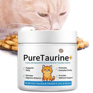 Premium Taurine Powder for Cats | Supports Heart Health & Daily Nutrition | 200g