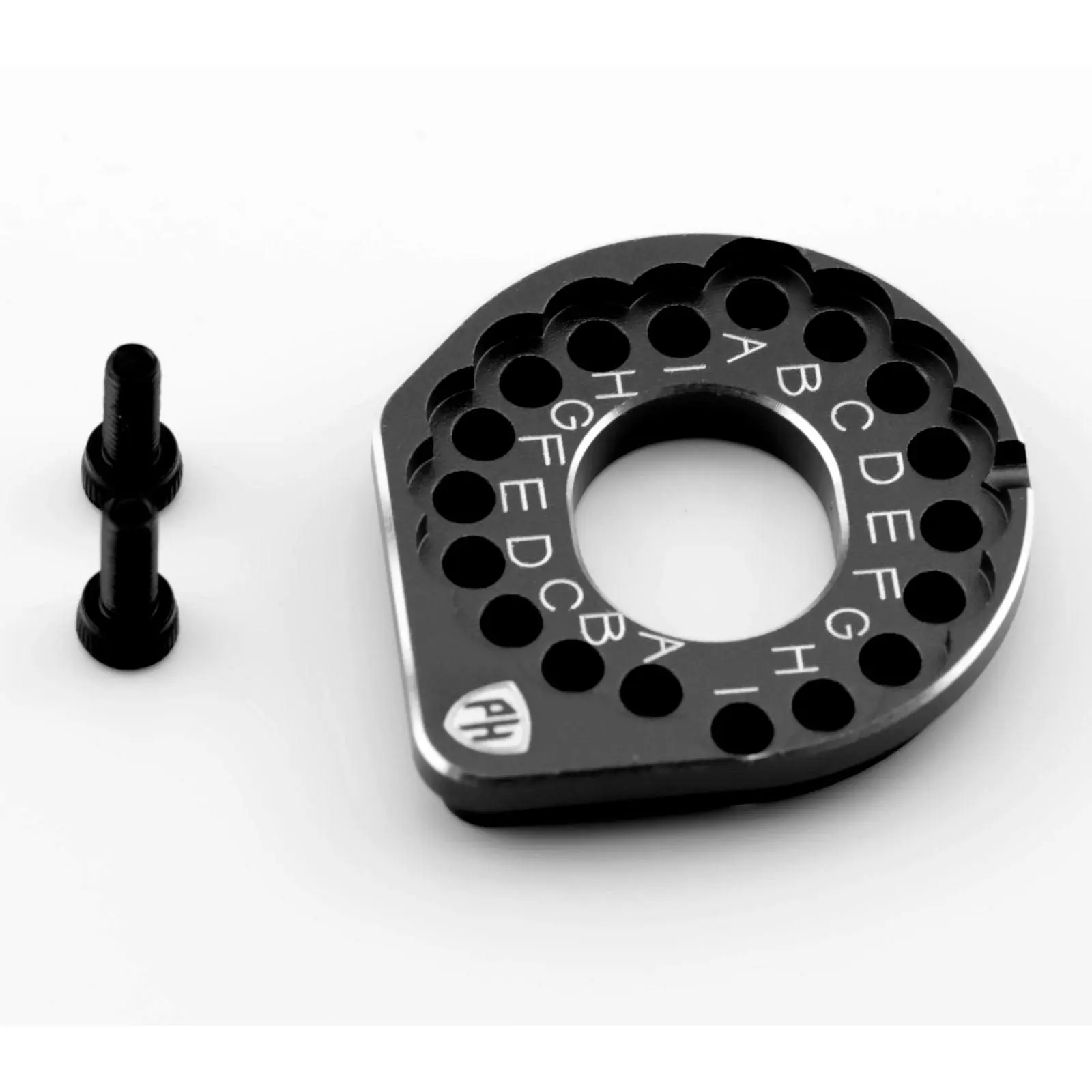 Powerhobby Aluminum Motor Mount Black Kyosho Fazer Mk2