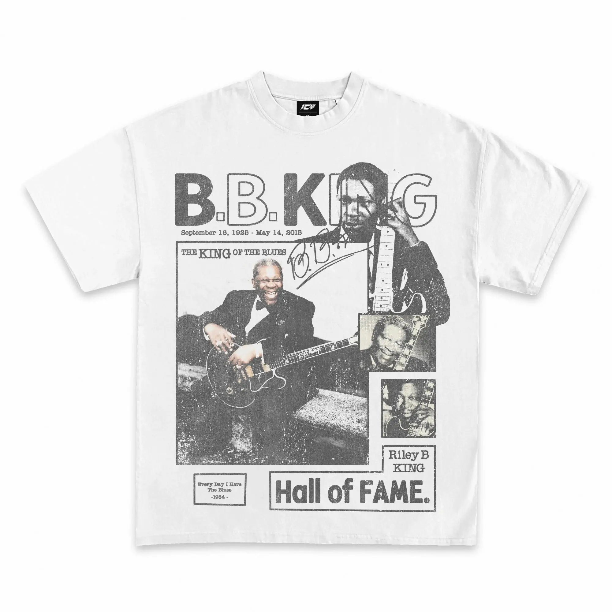Youth & Adults B.B. King Graphic T-Shirt, Classic Blues Music Fan Tee, Unisex Vintage-Inspired Streetwear Shirt