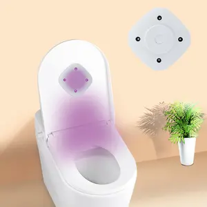 The 3C Toilet Sanitizer: Clean, Charged, Carefree. • Clean: 3-Min UV-C Auto-Sanitize • Charged: Cord-Free & Rechargeable • Carefree: No Wipe, No Spray, No Worry