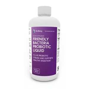 Friendly Bacteria Probiotic Liquid with 12 Probiotic Strains - 16.3 fl oz Dietary Healthcare Vitamin
