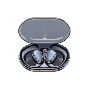 SPORT EARHOOK HEADPHONES！Bluetooth 5.3 & LOW LATENCY | 24H PLAYTIME & POWER DISPLAY | DOLBY SOUND & COMFORT FIT | PERFECT FOR GAMING, WORKOUTS, CALLS！