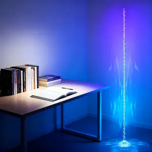DAYBETTER Crystal Floor Lamp, Smart Floor Lamp with APP&Remote Control, RGB LED Corner Light, Atmosphere Decoration(Installation Requires Skill and Patience)