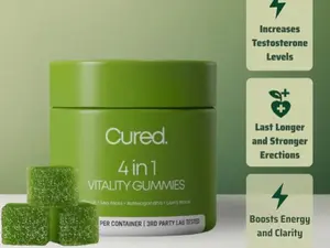 CURED 4 in 1 vitality Gummies