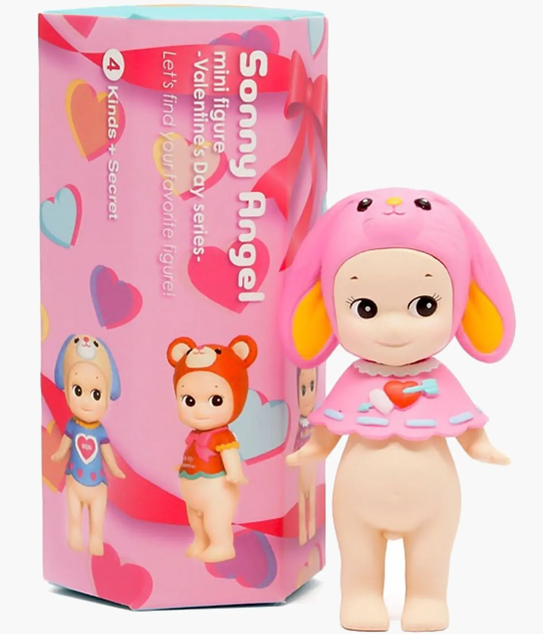 Sonny - Angel - Hippers Sealed Blind Box - Collectible Mini Figure for Phone, Laptop Decoration, Style Sonny - Angel Valentines 2017