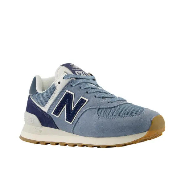 New Balance Women's 574 Blue/White