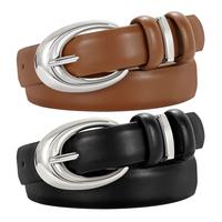 Black+brown/Silver Buckle