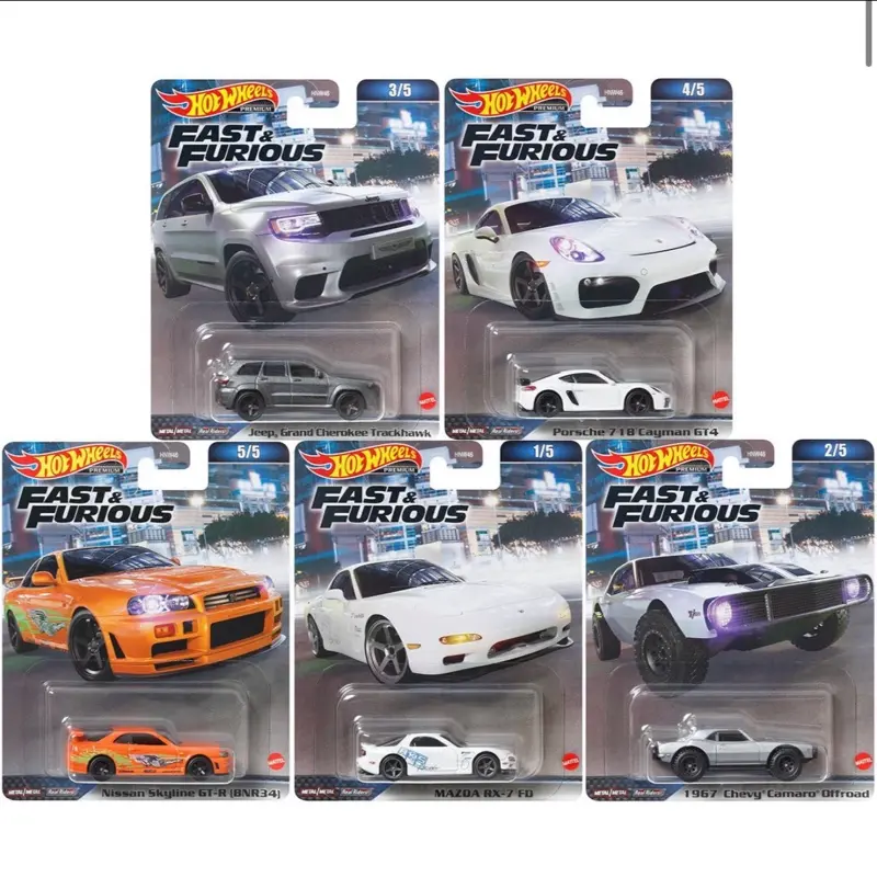 Premium Fast & Furious Hot Wheels Die-Cast Toy Car (Collectible for Car Enthusiasts)