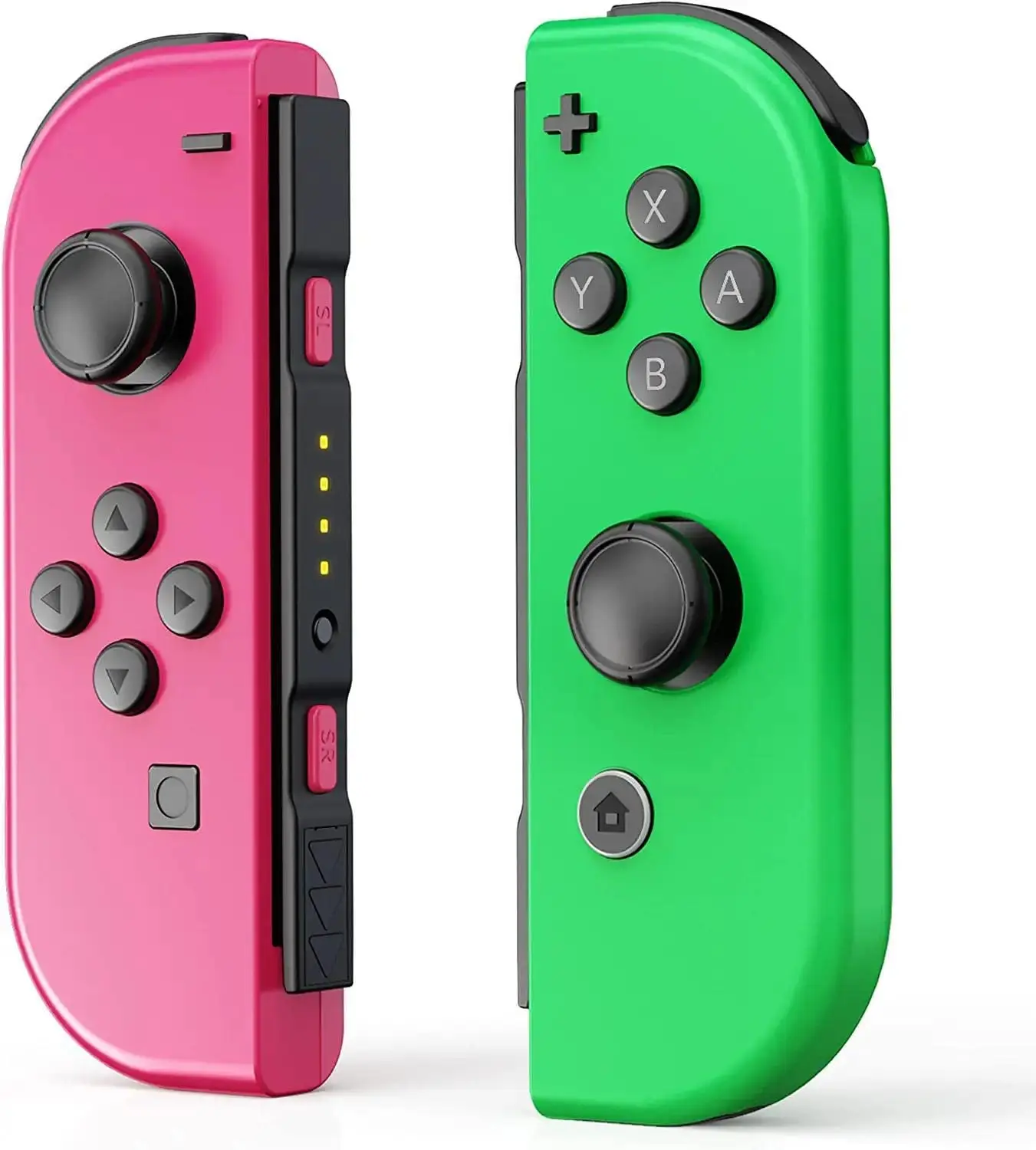 【Back to School】Game Controller (L/R) Switch Controller- Wireless Game Controller PINK&GREEN