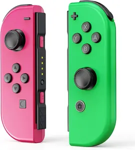 【Back to School】Game Controller (L/R) Switch Controller- Wireless Game Controller PINK&GREEN