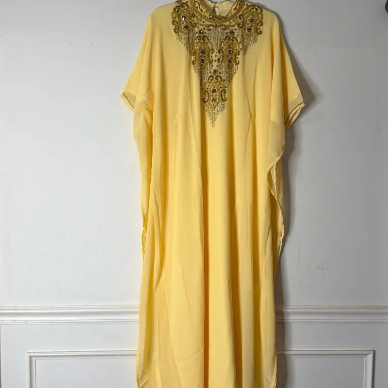 Lady's Formal Long Bubu Gown - Chic Design, Premium Fabric, Formal Wear for Special Occasions