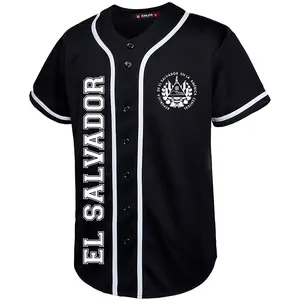 Authentic El Salvador Baseball Jersey – National Pride Edition - Unisex