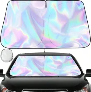 Foldable Anti-UV Car Windshield Sunshade Umbrella Heat Protection for Sedan SUV