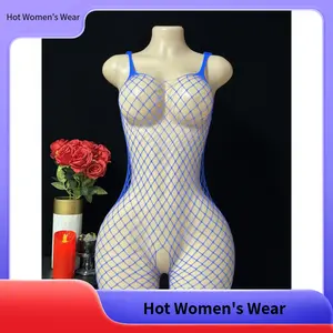【Hot Women's Wear】Christmas Halloween Women's Sexy Lingerie and Stockings Set, Transparent Seductive Open-Crotch Bodystocking Uniform