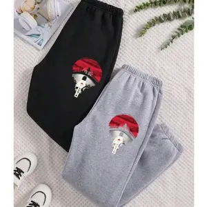 Uchiha Brothers Sweatpants, Sasuke and Itachi Sweatpants, Unisex Anime Streetwear, Gift for Fans