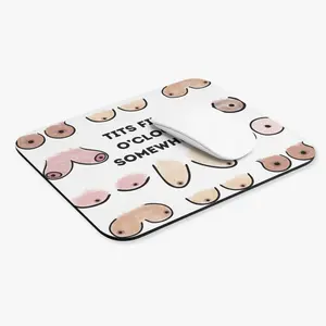 Funny Body Humor Mouse Pad Novelty Desk Mat Bold Gag Gift