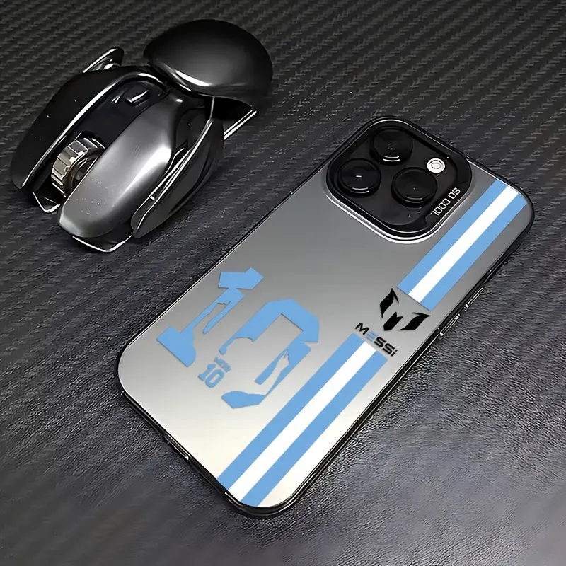 Personalized Soccer-Themed Cartoon Animal TPU Smartphone Case, Protective Flexible Accessory for iPhone 17-11 Air Pro Max Plus, Matte Finish, Drop Resistance, Colorful Casing